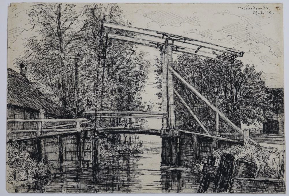 Ponte levatoio a Loosdrecht